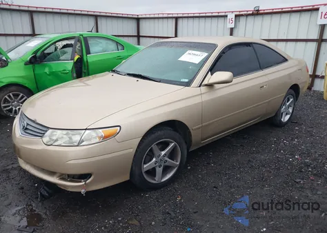 2002 Toyota Camry Solara Se z USA, uszkodzony, nr VIN 2T1CE22P32C006002